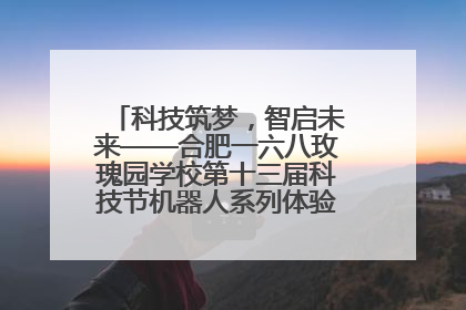 科技筑梦，智启未来——合肥一六八玫瑰园学校第十三届科技节机器人系列体验赛燃动校园