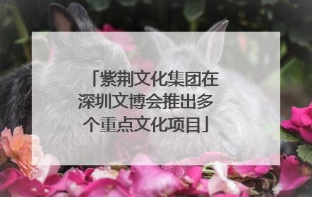 紫荆文化集团在深圳文博会推出多个重点文化项目