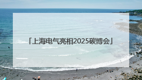 上海电气亮相2025碳博会