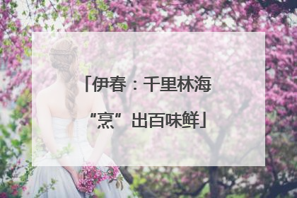 伊春：千里林海“烹”出百味鲜