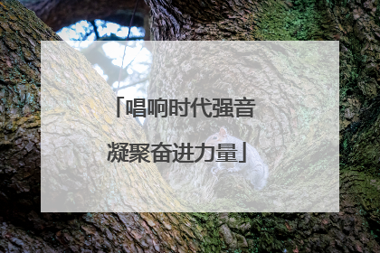 唱响时代强音 凝聚奋进力量