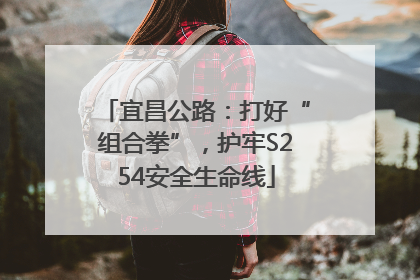 宜昌公路：打好“组合拳”，护牢S254安全生命线