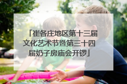 崔各庄地区第十三届文化艺术节暨第三十四届奶子房庙会开锣