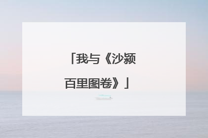 我与《沙颍百里图卷》