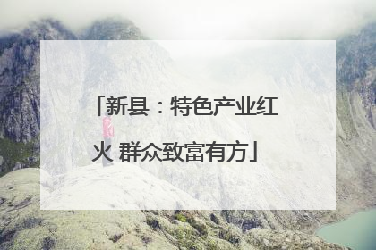 新县：特色产业红火 群众致富有方