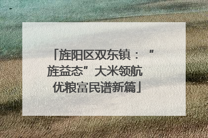 旌阳区双东镇：“旌益态”大米领航 优粮富民谱新篇