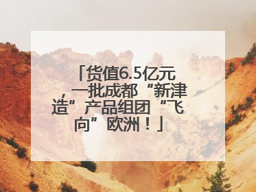 货值6.5亿元，一批成都“新津造”产品组团“飞向”欧洲！