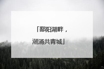 鄱阳湖畔，潮涌共青城