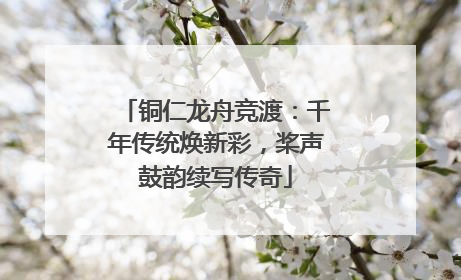 铜仁龙舟竞渡：千年传统焕新彩，桨声鼓韵续写传奇