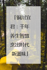 铜川宜君：千年养生智慧烹出时代新滋味